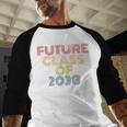 Future Class Of 2038 Graduation Baseball Raglan Shirt