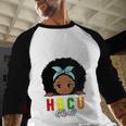 Future HBCU Grad Girl Graduation Historically College Baseball Raglan Shirt