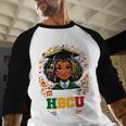 Future HBCU Grad Graduation Students Girl Kids Baseball Raglan Shirt