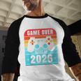 Game Over Class Of 2026 Shirt Students Graduation Baseball Raglan Shirt