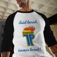 GDR Pioneer East East Nostalgia USSR Soviet Union Baseball Raglan Shirt
