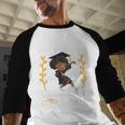 Girl Magic Graduate Kindergarten Graduation 2023 Baseball Raglan Shirt