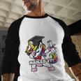 Girls Dabbing Unicorn Pre-K PreSchool Nailed It Graduation Baseball Raglan Shirt
