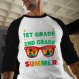 Goodbye 1st Grade First Summer Graduation Last Day Boys Baseball Raglan Shirt