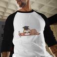 I Graduated Can I Go Back To Bed Now Shirts Graduation Baseball Raglan Shirt