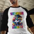 Graduation 1st Grade Unicorn Nailed It Girls Grad Magical Baseball Raglan Shirt