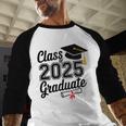 Graduation 2025 Senior 2025 Class Of 2025 Graduate Baseball Raglan Shirt