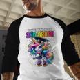 Graduation 2nd Grade Unicorn Roller Skate Girls Grad Baseball Raglan Shirt