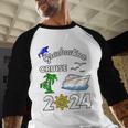 Graduation Cruise 2024 Ship Boat Vacation Summer Vacation Men Women Kids Baseball Raglan Shirt