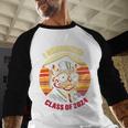 Graduation Day 2024 Graduate For School Degree College Cat Men Women Baseball Raglan Shirt