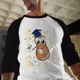 Graduation Flossing Peanut OIT Baseball Raglan Shirt