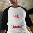 Graduation Gifts For Doctor Him Or Her Tee Shirt Baseball Raglan Shirt