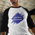 Graduation Graduated Electrical Engineering Degree Student Baseball Raglan Shirt