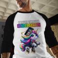Graduation Kindergarten Unicorn Roller Skate Girls Grad Baseball Raglan Shirt