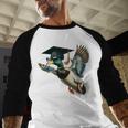 Graduation Mallard Duck Hunter Hunting Season Grad Hunting Baseball Raglan Shirt