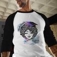 Graduation Masters Degree Woman Queen Graduate 2025 Baseball Raglan Shirt