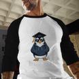 Graduation Penguin Licensed Smartass Graduate Baseball Raglan Shirt