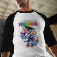 Graduation Preschool Unicorn Roller Skate Girls Pre-K Grad Baseball Raglan Shirt