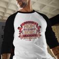 Graduation Proud Mom Of 8th Grade Graduate Baseball Raglan Shirt