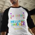 Graduation Shirt For 5th Grader Goodbye Hello Middle School Baseball Raglan Shirt