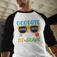 Graduation Shirt Goodbye Kindergarten Hello 1st Grade School Baseball Raglan Shirt