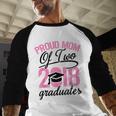 Graduation Shirt For Mom With Twins Proud Mom Of Two Baseball Raglan Shirt