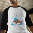 Graduation Did It Sloth Graduate Animal Sloths Sloth Baseball Raglan Shirt
