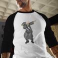 Graduation T-Shirt Dabbing Graduation We Out Class Of 2018 Baseball Raglan Shirt