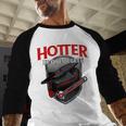 GraduationShirt Hotter By One Degree Baseball Raglan Shirt