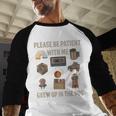 Grew Up In The 90s Retro Nostalgia Baseball Raglan Shirt