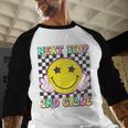 Groovy Next Stop 2nd Grade 1st Grade Graduation 2025 Baseball Raglan Shirt
