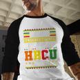 HBCU Grad Historically College Graduation Baseball Raglan Shirt
