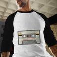 I'm From The 1900s Be Patient Retro Cassette Tape Baseball Raglan Shirt