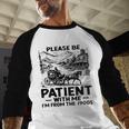 I'm From The 1900s Please Be Patient With Me Baseball Raglan Shirt