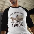 I'm From The 1900s Tee Western For Men Baseball Raglan Shirt