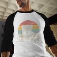 I'm Not Old I'm Classic Turntable Retro Nostalgia Baseball Raglan Shirt