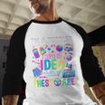 I'm A Toddler I Have No Ideas Retro Vintage 90s Nostalgia Baseball Raglan Shirt