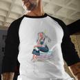 Its Dr Actually Doctorate PhD EdD Graduation Graduate Baseball Raglan Shirt