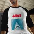 Jaws 2025 Classic Movie Nostalgia Baseball Raglan Shirt