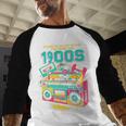 Joke 90s Please Be Patient With Me I'm From The 1900s Premium Tri-Blend Baseball Raglan Shirt
