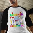 I Just Crushed Preschool Pre-K Preschoolers Graduation Baseball Raglan Shirt