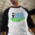 Kids 2018 Kindergarten Graduation Baseball Raglan Shirt