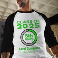 Kids Kids 5th Grade Graduation Video Game Baseball Raglan Shirt