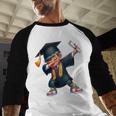 Kids Boys Grad Dabbing Graduation Class Of 2025 Baseball Raglan Shirt