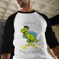 Kids Dinosaur Pre-K Graduation TShirt Kids Preschool Graduation Baseball Raglan Shirt