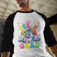 Kids Miss Pre-K Grad Graduation Cute Unicorn Rainbow Girls Baseball Raglan Shirt