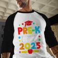 Kids Pre-K Grad 2025 Preschool Graduation 2025 Baseball Raglan Shirt