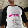 Kids Preschool Graduate 2018 Unicorn Dab Graduation Pre-K TShirt Baseball Raglan Shirt