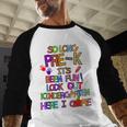 Kids So Long Kindergarten Here I Come Pre-K Graduation Graduate Baseball Raglan Shirt
