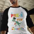 Kids So Long Pre-K Preschool Graduation Kindergarten Here I Come Baseball Raglan Shirt